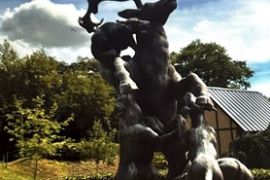 Filmpark_Babelsberg_Statue_Die_scho_ne_und_das_Biest